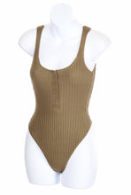 Load image into Gallery viewer, RIBBED  KNIT BODYSUIT
