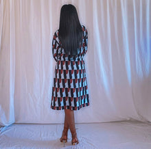 Charger l&#39;image dans la galerie, ART DECO SHIRT DRESS
